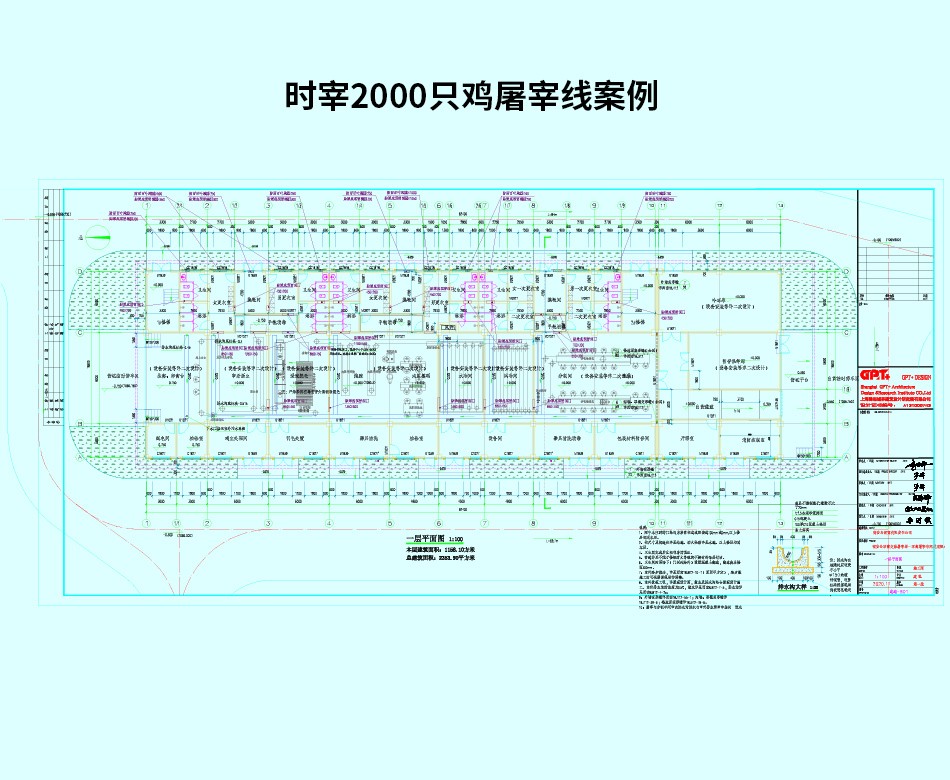 時(shí)宰2000只雞屠宰線(xiàn)案例