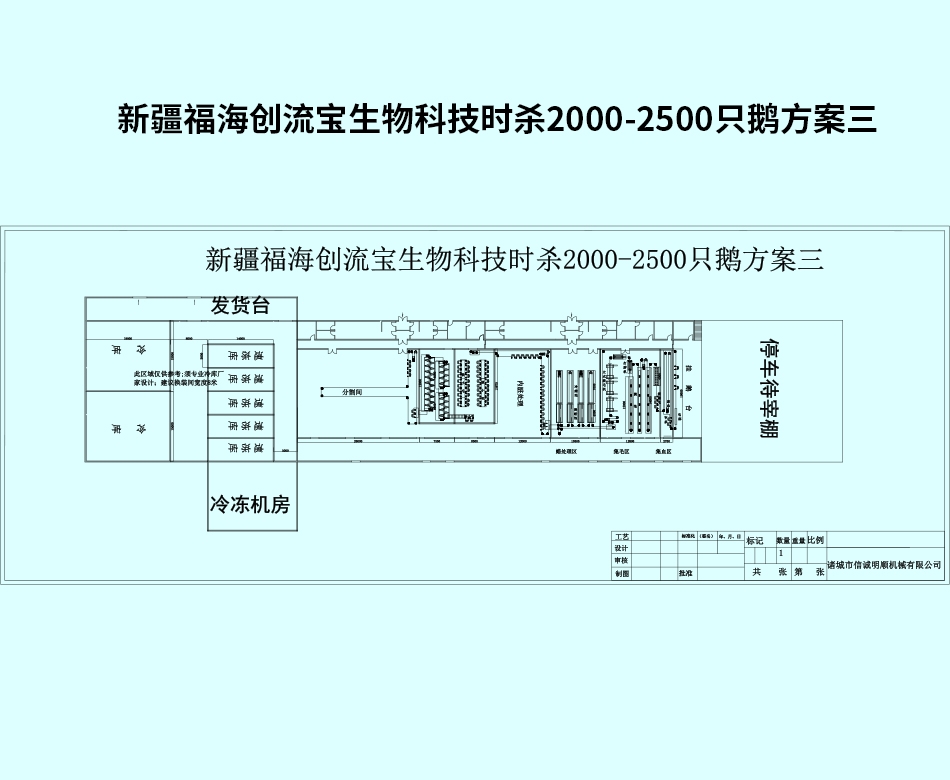 新疆福海創(chuàng)流寶生物科技時殺2000-2500只鵝方案三