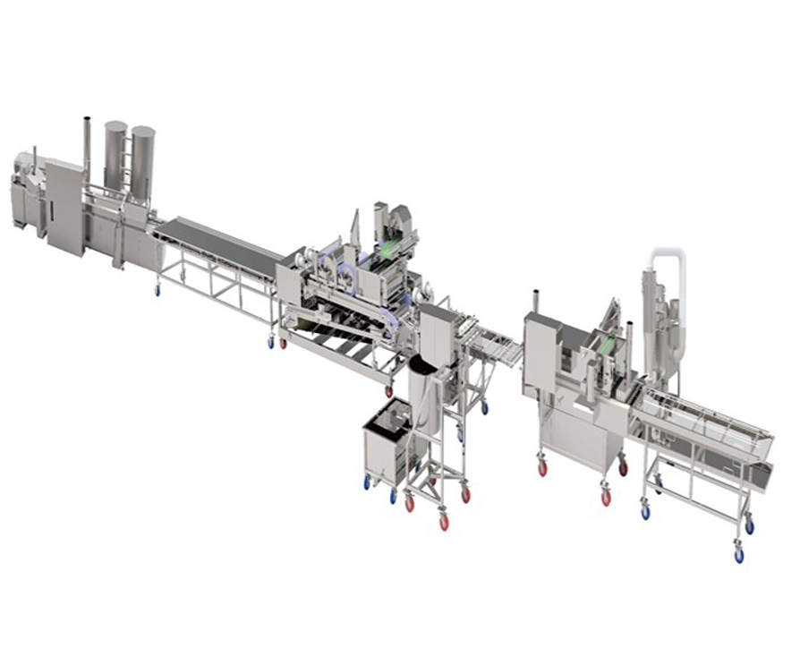 裹涂、油炸生產(chǎn)線